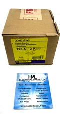 SQUARE D, QOM2125VH, 125A, 240V, MAIN CIRCUIT BREAKER *NEW IN BOX