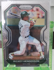 Panini 2021 Prizm Tier II Rickey Henderson Oakland Athletics #157 Base Card