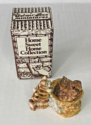 COLOUR BOX MINIATURES PETER FAGAN - HOME SWEET HOME - FIRESIDE FRIEND - BOXED