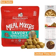 Freeze-Dried Raw Salmon & Cod Meal Mixers - Perfect for Picky Eaters, 3.5 oz 100.53 per pound
