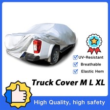 Truck Cover M L Xl Outdoor Fit For Pickup Sun Uv Rain Dust Protection Waterproof Truck Cover M L Xl Outdoor Fit For Pickup Sun Uv Rain Dust Protection Waterproof
