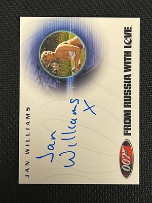 Jan Williams 2005 Rittenhouse James Bond 007 Auto Masseuse A40