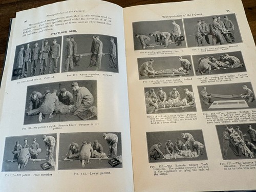 Vintage Johnson's Standard First Aid Manual Book 8th Edition Copyright 1918 - Picture 13 of 17
