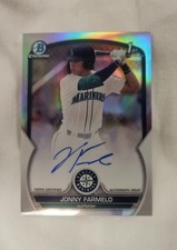 2023 Bowman Draft Chrome Prospect Auto  Refractor 11/499 Jonny Farmelo #CDA-JF