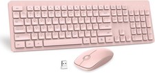 2.4G Ultra-Slim Wireless Keyboard and Mouse Combo, USB Connectivity Set