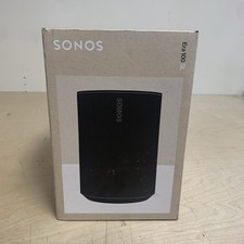 Sonos Era 100 SL Compact Microphone-Free Speaker WiFi Bluetooth Black