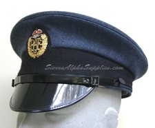 Royal Air Force Visor Peak Cap RAF Male Blue Grey, Hat, British Surplus Issue