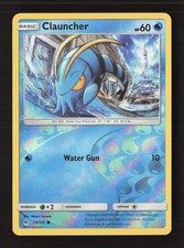 Clauncher Common Reverse Holo SM - Forbidden Light 25/131 LP Pokémon TCG