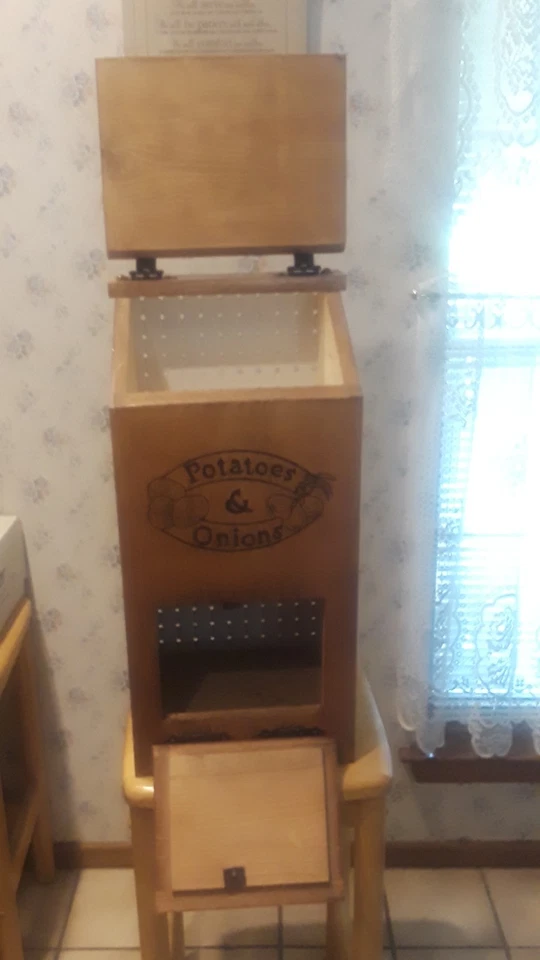 CUBO DE PATATAS/CEBOLLAS DE DICKS WOODCRAFT Foto 2 de 2