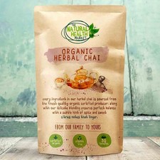 Organic Herbal Chai Tea Bags | Caffeine-Free | Plastic-Free | Spiced & Warming