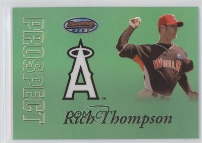 2007 Bowman's Best Prospects Green 95/249 Rich Thompson #BBP36 0a7