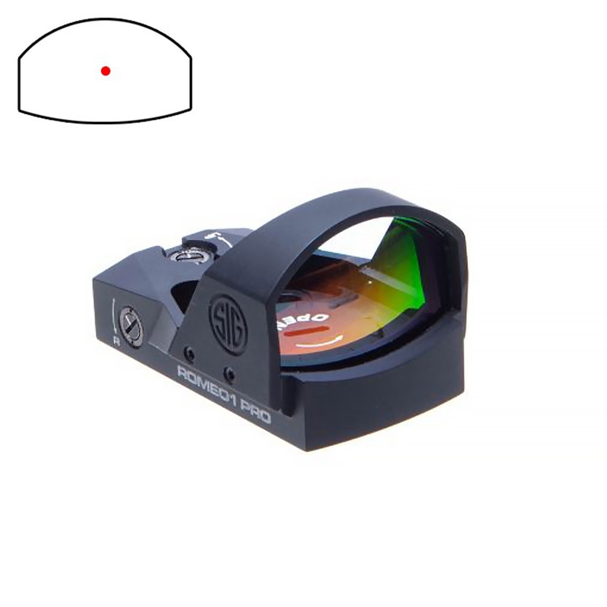 SIG SAUER Romeo1Pro SOR1P100 1x30mm Red Dot Sight for sale online