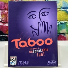 Taboo The Game of Unspeakable Fun! Ages 13+ Hasbro Game Changer Die Squeaker NEW