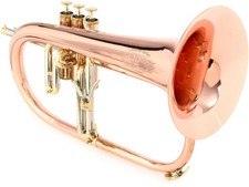 Adams Brass F5 Professional Bb Flugelhorn - Clear Lacquer