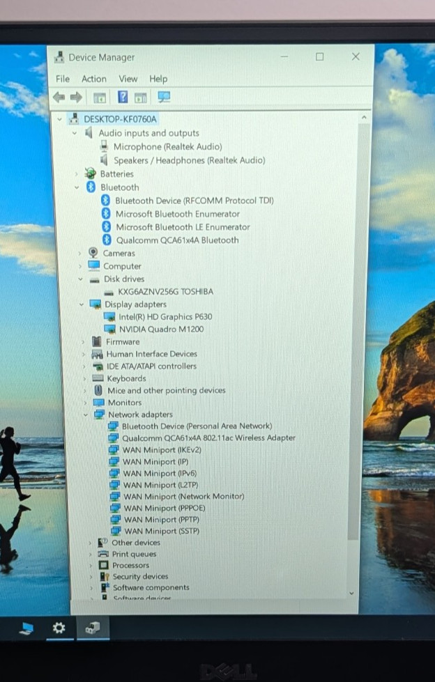 Dell Precision 5520, 15.6-Inch Laptop, with Intel Xeon