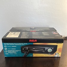 RCA VR701HF Four Head Hi-Fi Stereo VCR VHS VCR+ tape Player Remote BRAND NEW