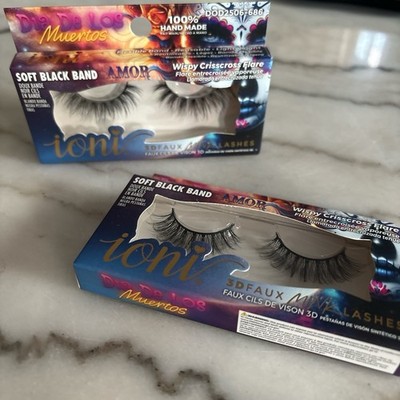 IONI s AMOR Dia de Los Muertos Lashes False Eyelashes Sold Separately 