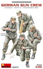 MIA35471 1:35 MiniArt German Gun Crew Figure Set