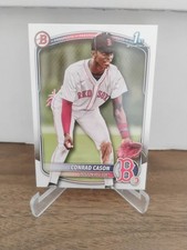 CONRAD CASON 2025 Bowman Prospects Baseball Paper RC #BP-130 RED SOX