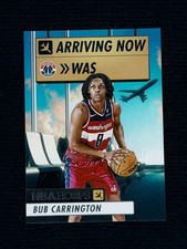 Bub Carrington - 2024-25 NBA Hoops (RC) - Arriving Now - Wizards - #21