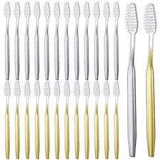 Remerry 100 Pack Individually Wrapped Toothbrushes Bulk Disposable Travel