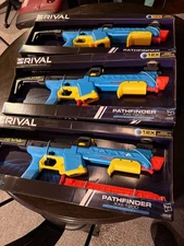 Nerf Rival Pathfinder XXII-1200 Blaster, Most Accurate Rival System (3 Pack)