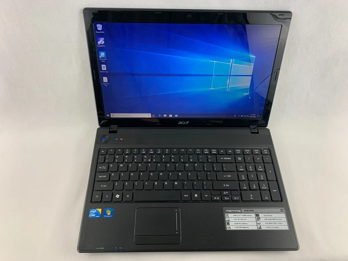 その他ノートPC本体 ACER ASPIRE 5742 Acer Aspire 5742Z-4630 P6200 @ 2.13GHz, 8GB RAM, NO HDD/AC *SCREEN