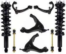 Front Struts Upper & Lower Arms & Links For 15-2022 Rear Wheel Drive GMC Canyon