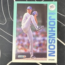 1992 Fleer Randy Johnson #283 Seattle Mariners Baseball Card