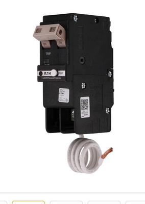 #ad Eaton CH CHFN250GF 50A 2P 120 240V GFCI Pigtail Neutral Circuit Breaker $145.00