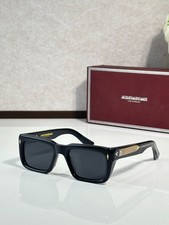 Jacques Marie Mage WALKER Sunglasses Black/Gray 53-21-145mm With Case New