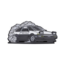 Trendy Cool Car Drift Brooch Enamel Pins Custom Japanese Anime Inspired Cartoon