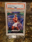 2024 Panini Prizm - Fireworks Jayden Daniels #24 Green Wave Prizm (RC) PSA 9