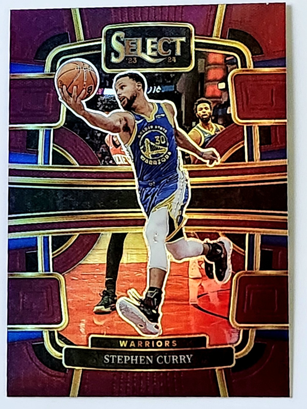 2023-24 Select STEPHEN CURRY MAROON PRIZM /175 CONCOURSE Warriors
