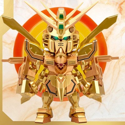 QMSVMINI GOLD TEAMゴールドチーム ガンダム ブラインドボックス Bandai QMSV MINI Gold Team Gundam Blind Box Figure Single or Case