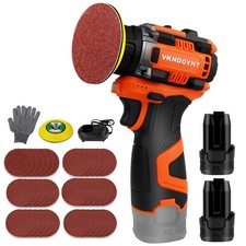 Brushless Small Sander with 36PCS Sandpapers 2 Variable Speed Cordless Sander