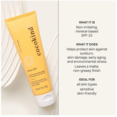 Unscented Mineral Face Sunscreen, 2 Pack