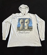 VINTAGE 1994 PINK FLOYD DIVISION BELL NORTH AMERICAN TOUR BROCKUM XL HOODIE