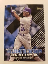 080/299 BLACK 2022 Topps Welcome To The Show Ken Griffey Jr #WTTS-4