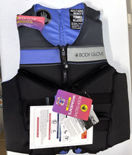 Body Glove Women's USCG Approved Life Jacket Vest, Purple, L 37" - 41" 
