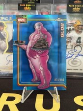 2026 Topps Chrome Marvel Glob #43 Blue Refractor /150