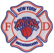 New York Knicks  Fire Department Fire Patch N...