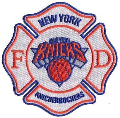New York Knicks  Fire Department Fire Patch NEW ..