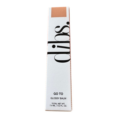 Dibs Beauty Go To Glossy Balm KISS ME QUICK .2oz Peachy Nude lip gloss SHIPSFREE
