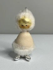 Soffieria De Carlini Blown Glass Eskimo Christmas Ornament Italy