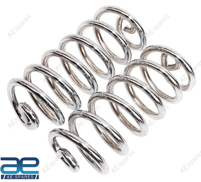 Front Seat Spring Set Steel Chrome For Royal Enfield Bullet Standard ...