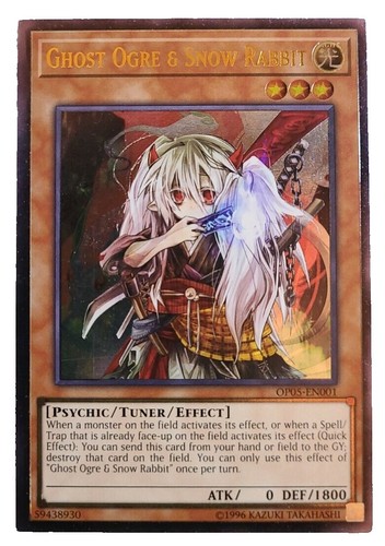 3x Ghost Ogre & Snow Rabbit Playset Yu-Gi-Oh! Legendary 5D's Decks (L5DD) |  eBay