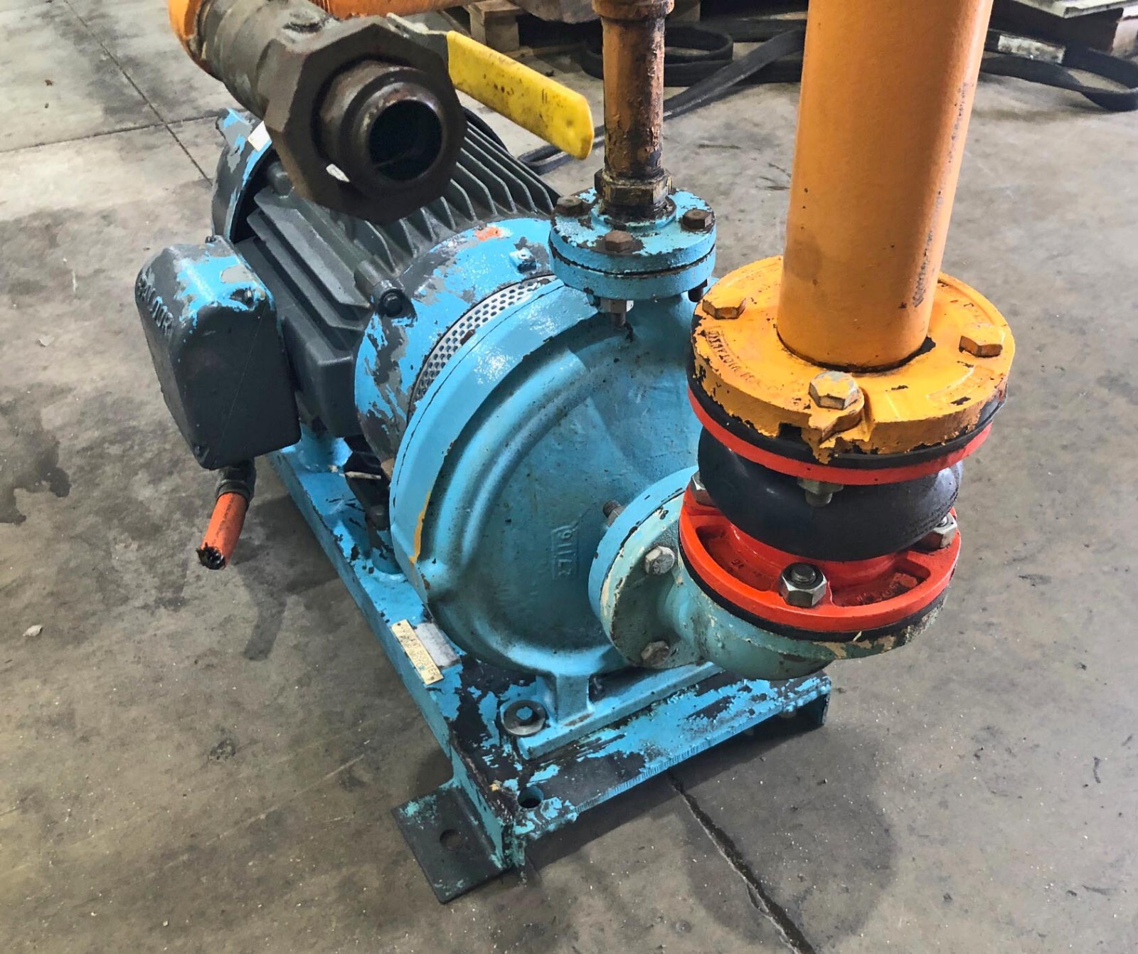 Gusher PCL1.5 X 3 13SEH Base Mounted Coolant/Fluid Booster Pump w/ 15HP Motor eBay