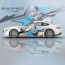 Japanese Inspired Pink Car Decals Itasha Side Decal Both Side Jdm Anime
