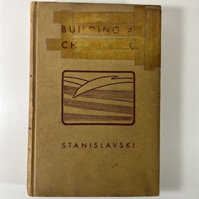 Building a Character Constantin Stanislavski Vintage HC Book 1967 Theater Arts
